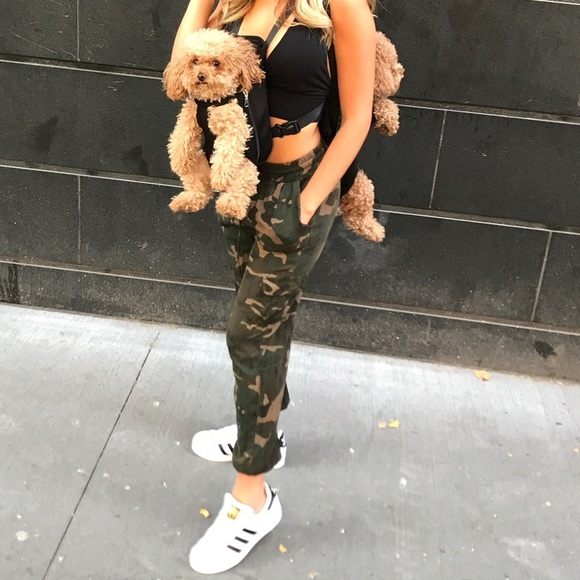 Pants - Army colored joggers